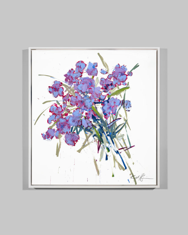 "New Flowers" Giclee Canvas Art by Robert Robinson